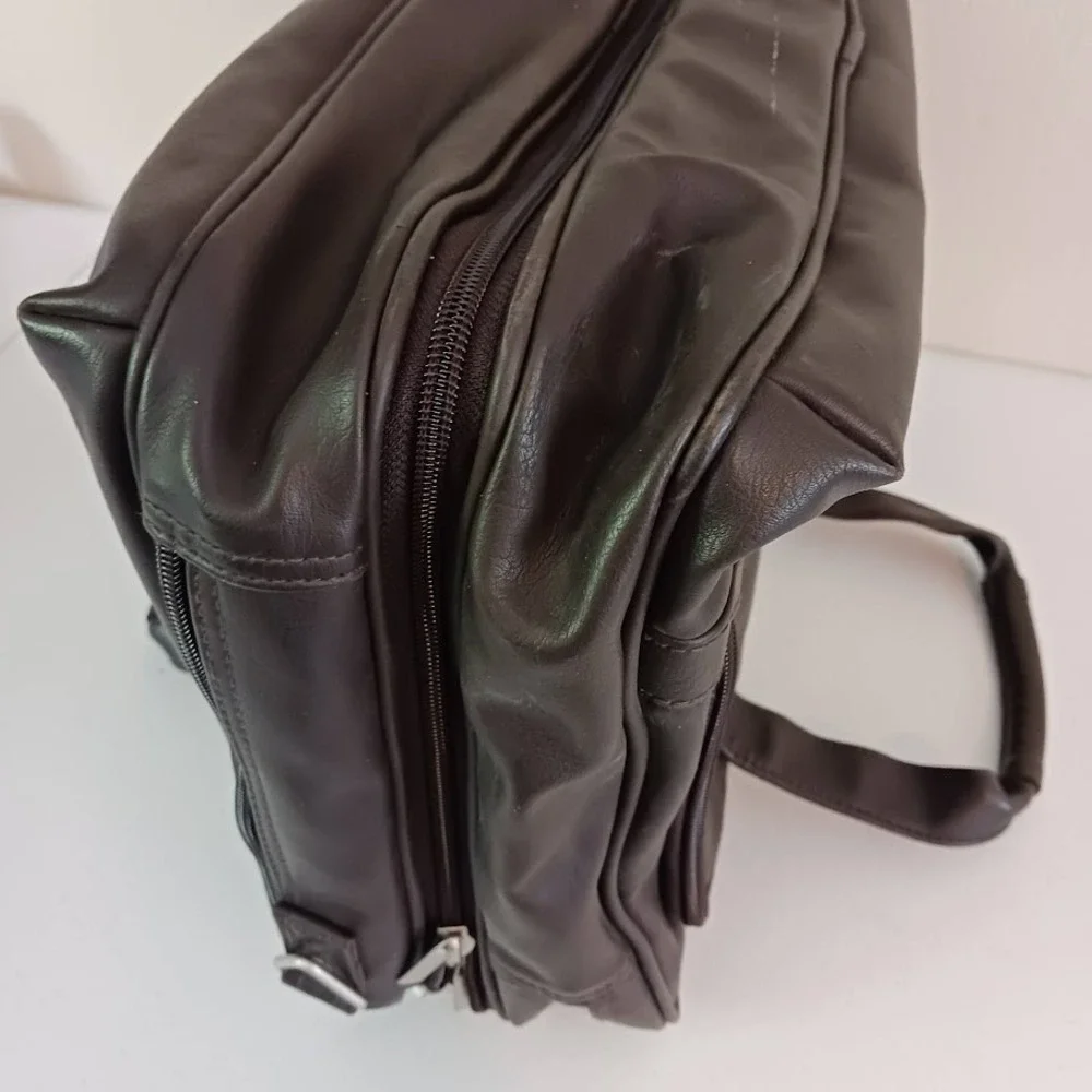 Laptop Travel Bag, Shoulder‎ Strap, Soft Full Grain Leather 16